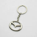 Metal/Leather Keychain Hand-Woven Key Rope Ring Holder For Mazda Axela 2 3 5 6 MS CX30 CX3 CX5 CX9 MX5 MX3 BK NC ER GH
