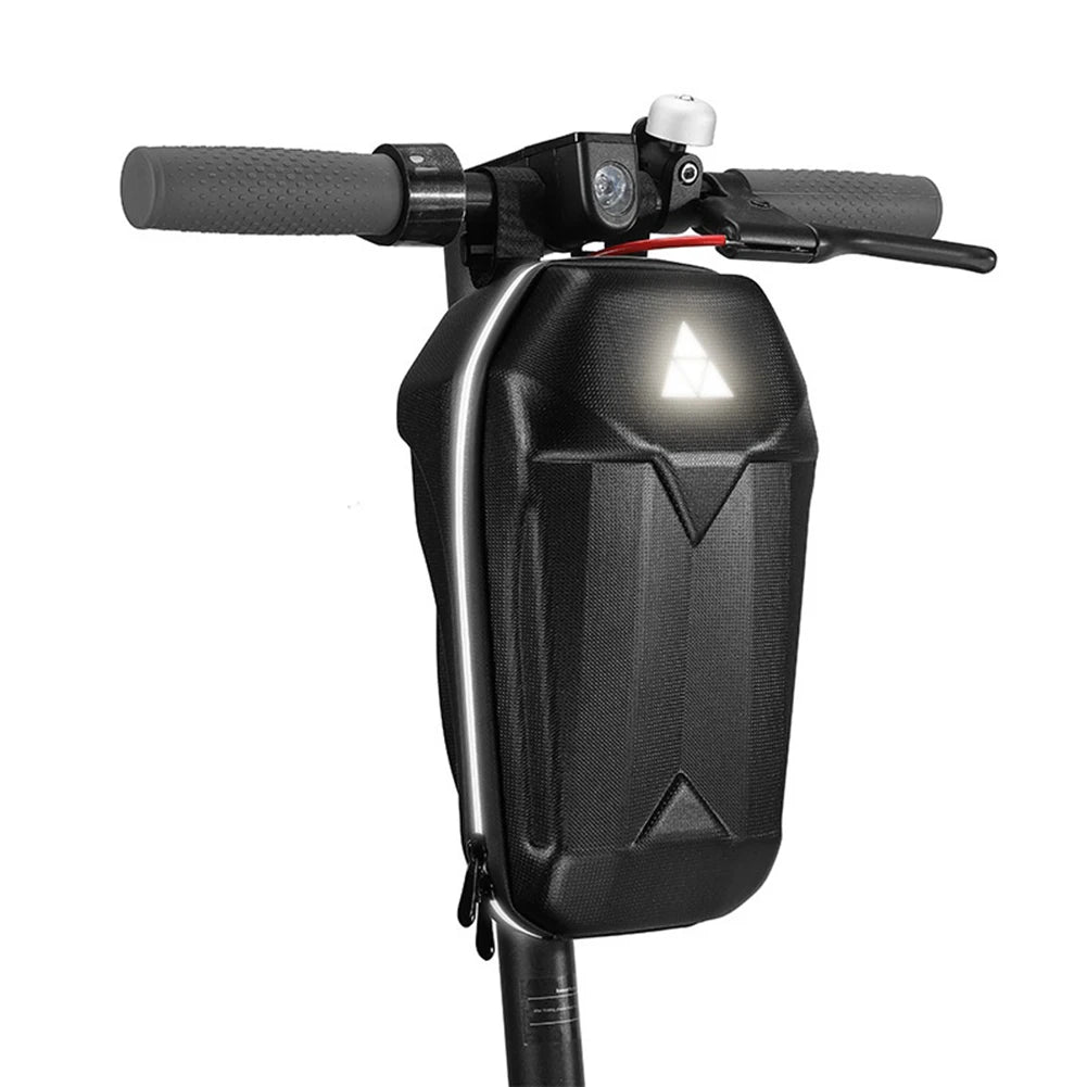 Electric Scooter Bag Accessories 2-5L Waterproof Front Storage Hanging Bag EVA Hard Shell Bike Scooter Front Bag For Xiaomi M365