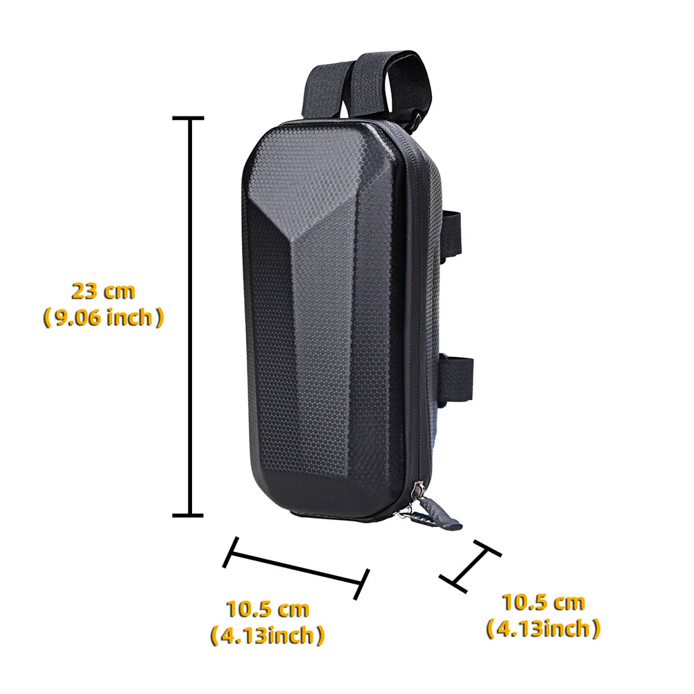 Electric Scooter Bag Accessories 2-5L Waterproof Front Storage Hanging Bag EVA Hard Shell Bike Scooter Front Bag For Xiaomi M365