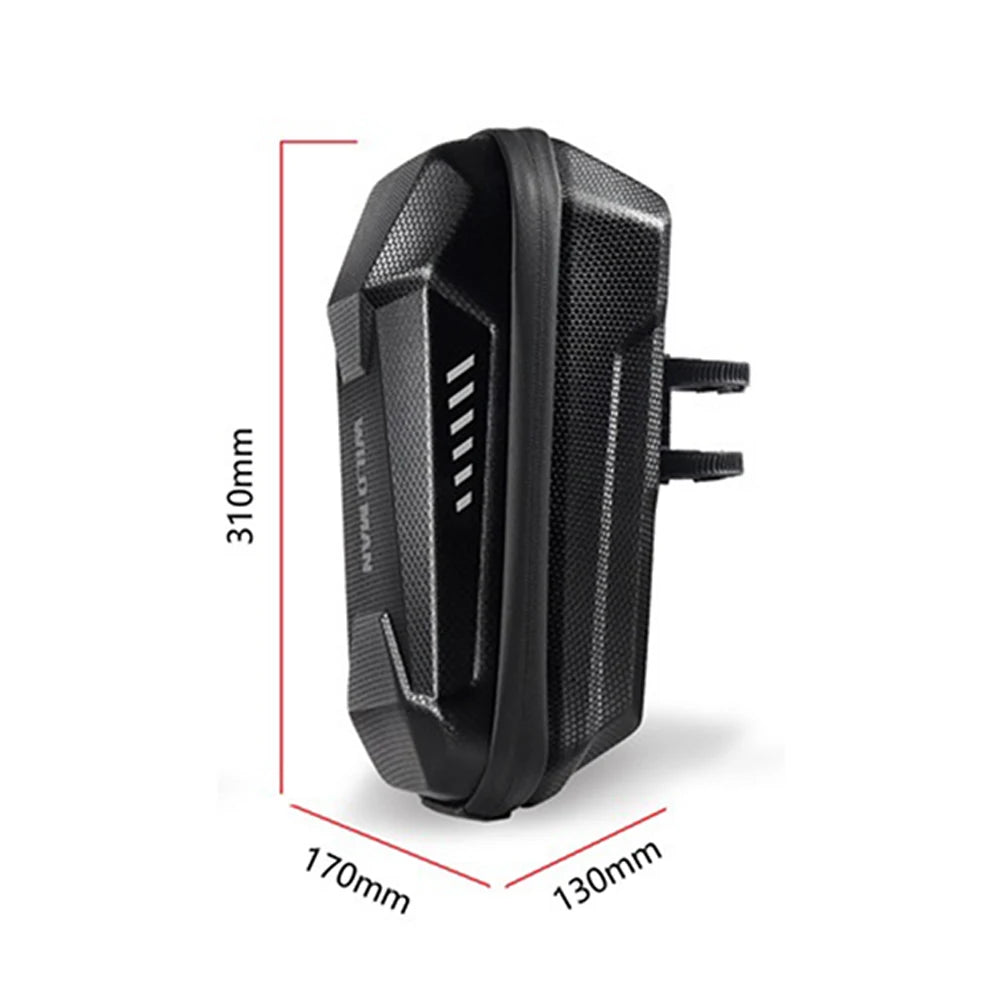 Electric Scooter Bag Accessories 2-5L Waterproof Front Storage Hanging Bag EVA Hard Shell Bike Scooter Front Bag For Xiaomi M365