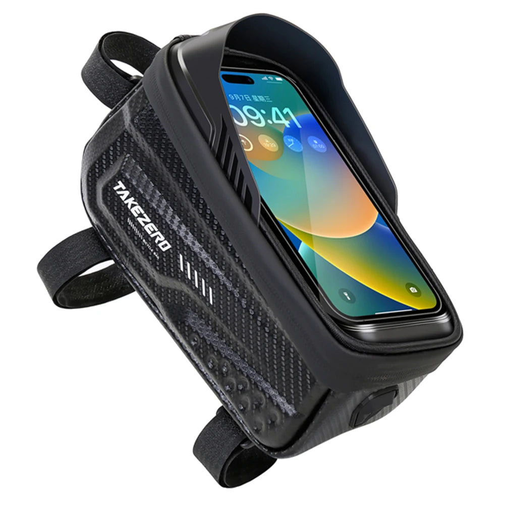 Electric Scooter Bag Accessories 2-5L Waterproof Front Storage Hanging Bag EVA Hard Shell Bike Scooter Front Bag For Xiaomi M365