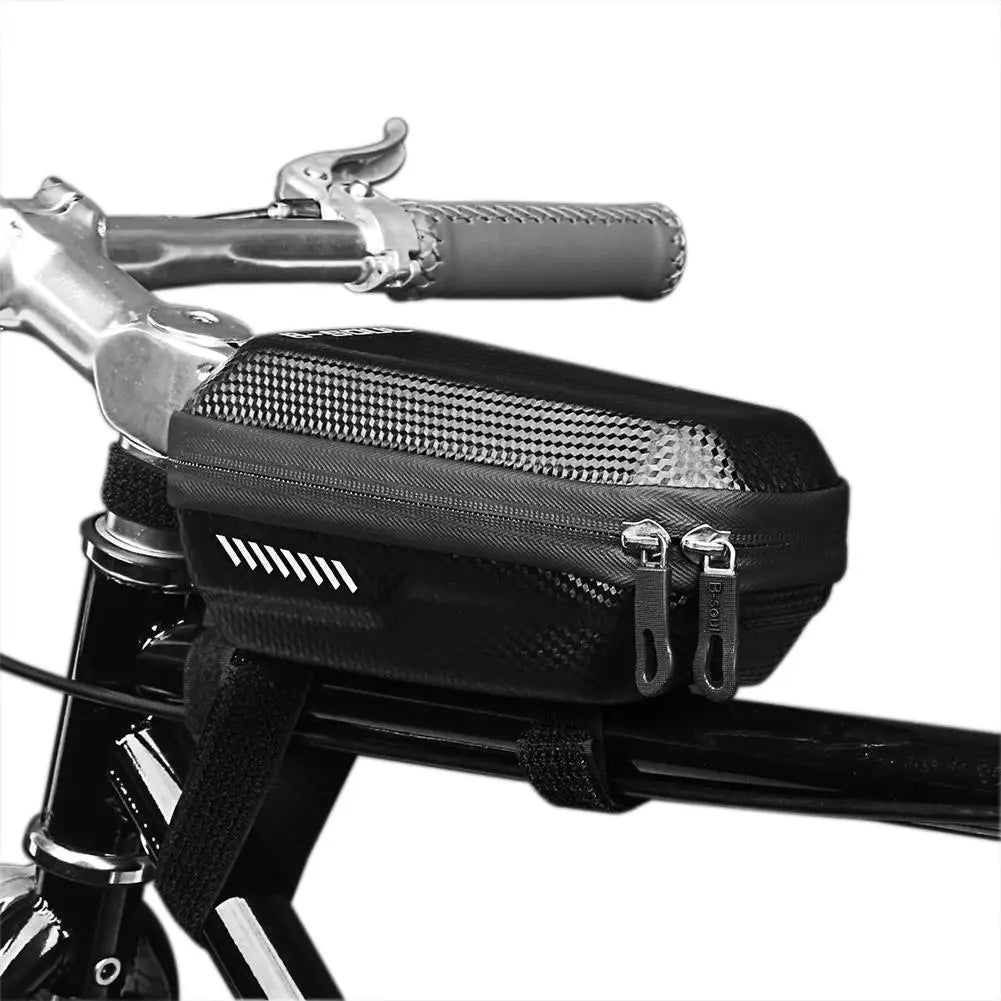 Electric Scooter Bag Accessories 2-5L Waterproof Front Storage Hanging Bag EVA Hard Shell Bike Scooter Front Bag For Xiaomi M365